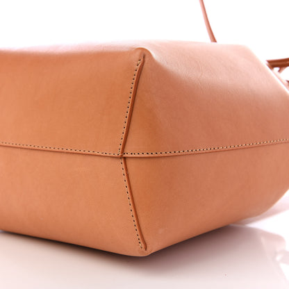 Mansur Gavriel Vegetable Tanned Calfskin Mini Bucket Bag Cammello Sun 6 of 7