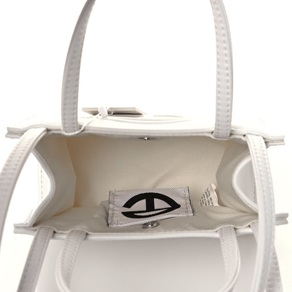 Telfar Vegan Leather Small Shopping Bag White 5 of 12
