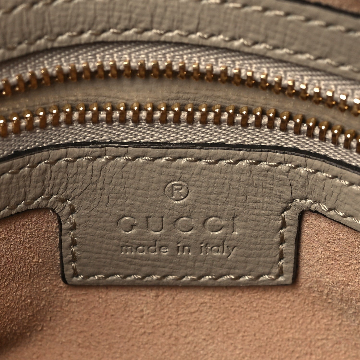 Gucci Azalea Calfskin Small Horsebit 1955 Shoulder Bag Oatmeal 6 of 11