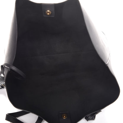 Saint Laurent Calfskin Large Shopping Tote Black 6 of 9