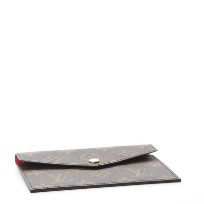 Louis Vuitton Monogram Daily Organizer Envelope Insert Red 4 of 7