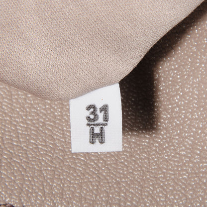Miu Miu Goatskin Madras Top Handle Tote Pomice 8 of 11