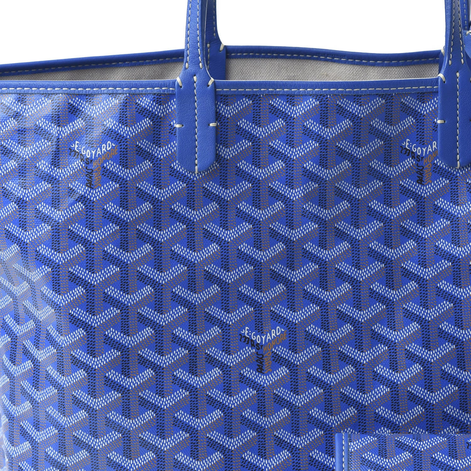 Goyard Goyardine Saint Louis PM Sky Blue 8 of 8