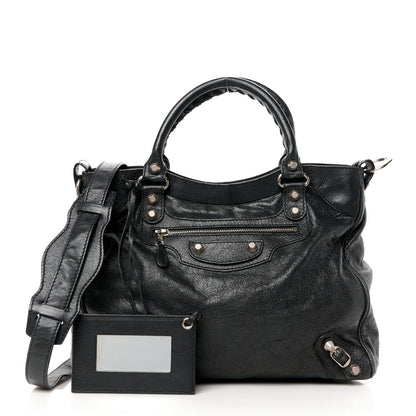 Balenciaga Agneau Giant 12 Silver Hardware Velo Black 3 of 12