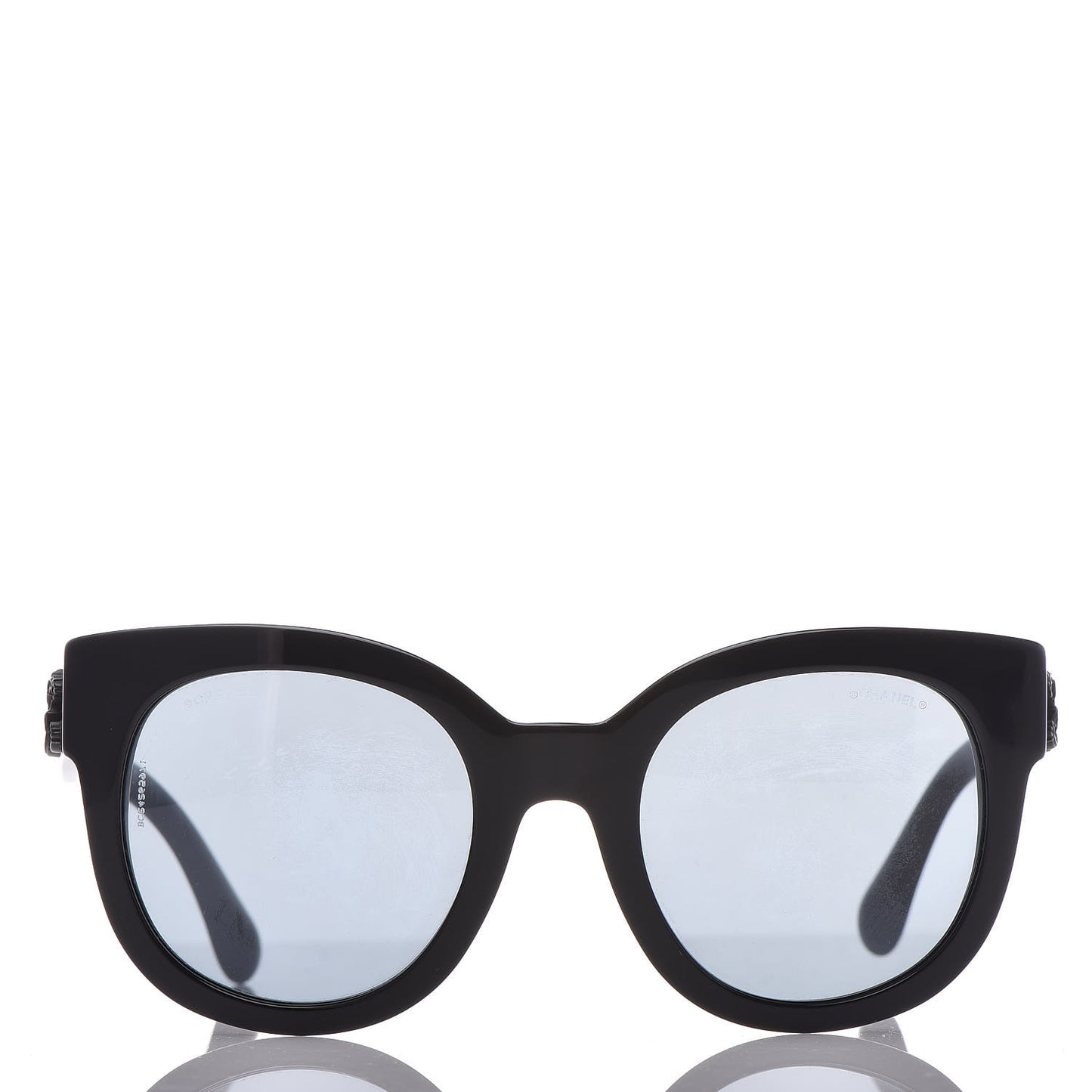 Acetate Butterfly Signature CC Sunglasses 5358 Black
