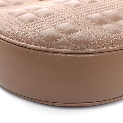 Burberry Lambskin Quilted New Louise Bag Camel 11 of 11