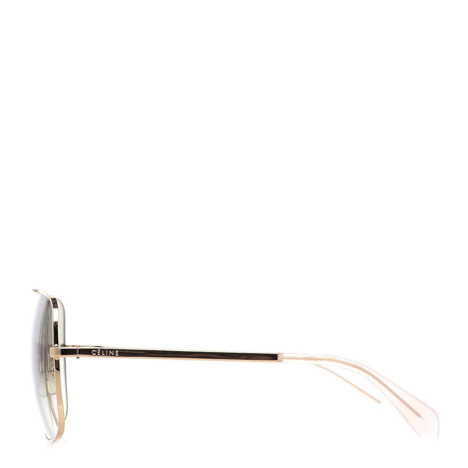 Celine Metal Sunglasses CL 41808/S Gold 3 of 7