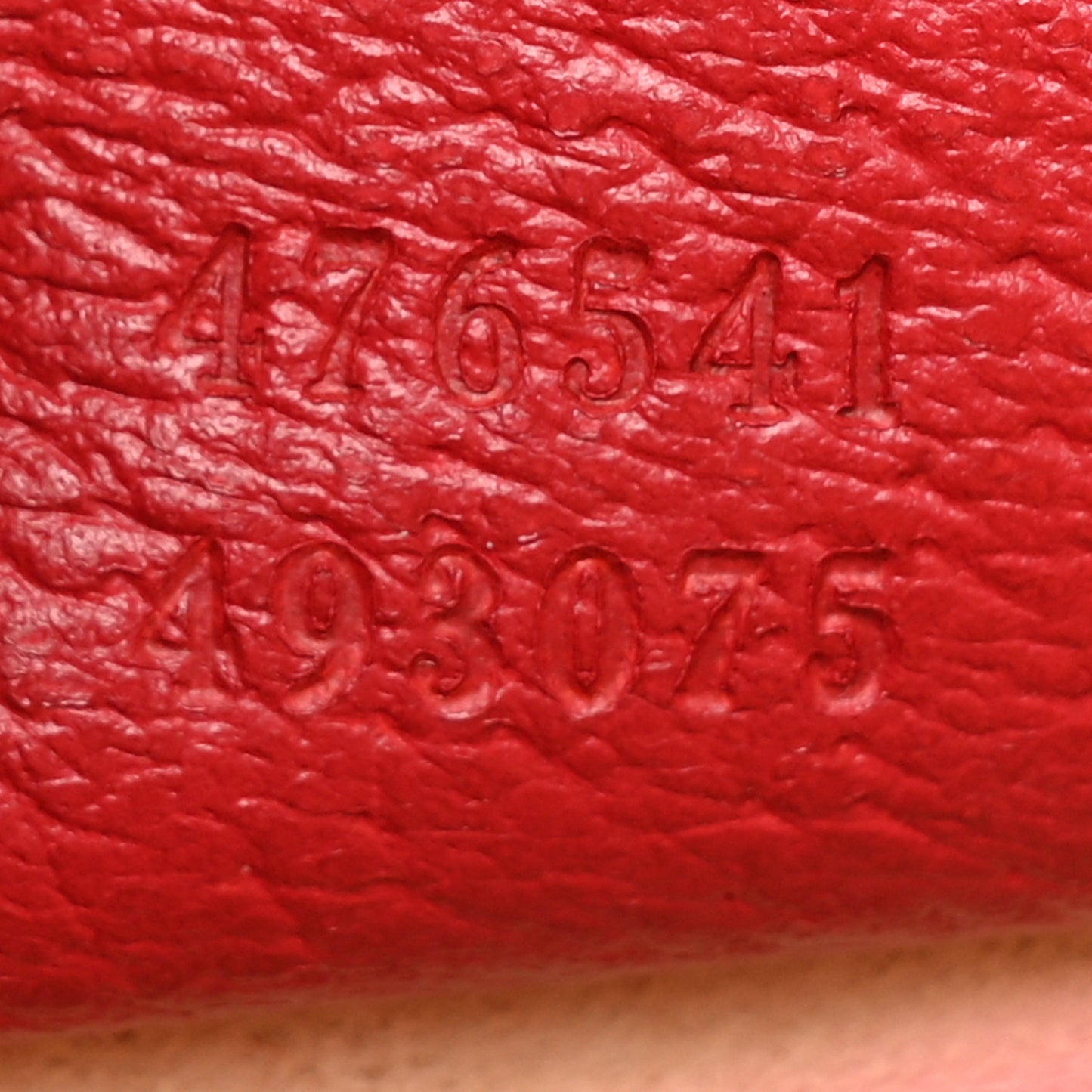 GG Supreme Monogram Small Queen Margaret Top Handle Bag Red