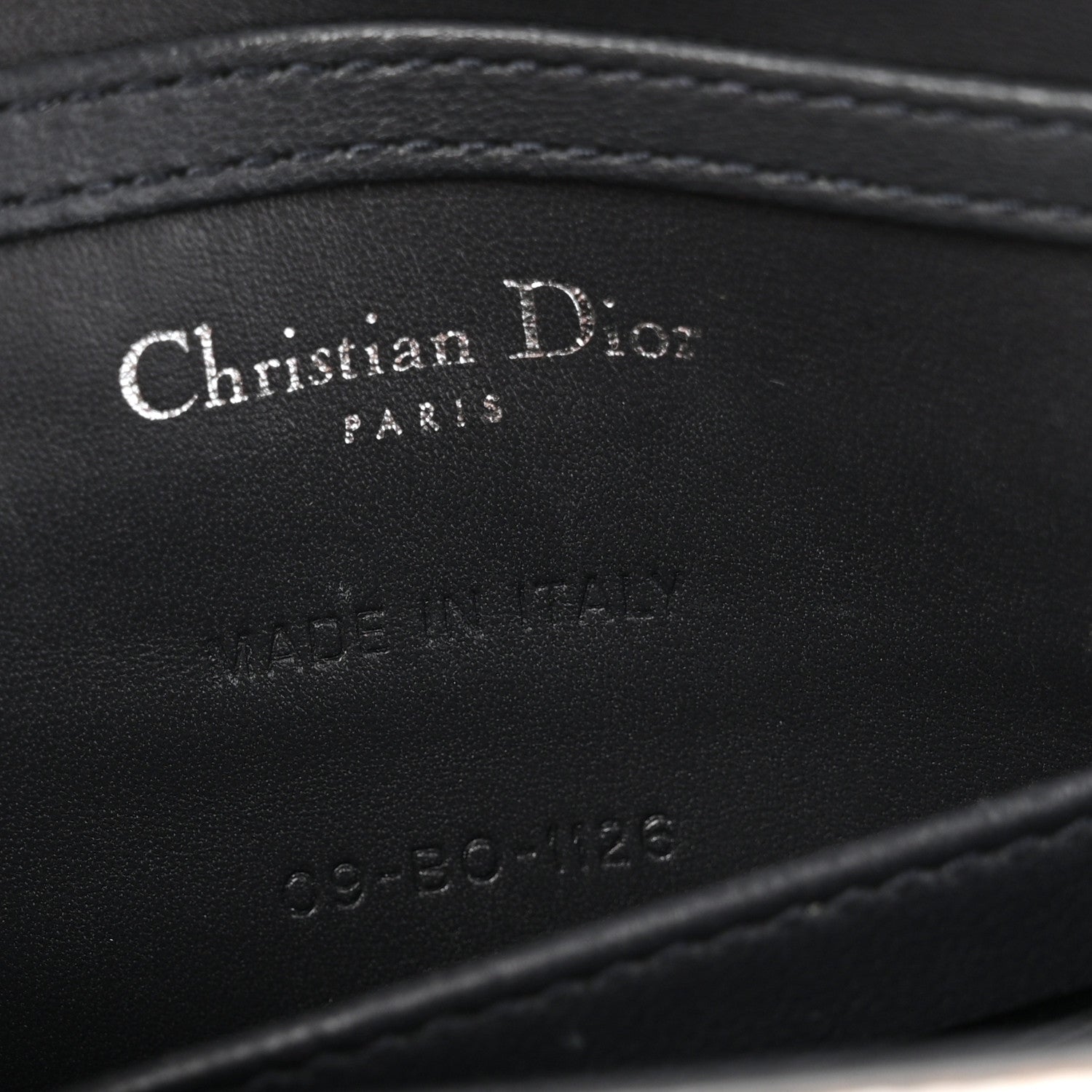 Christian Dior Metallic Patent Micro-Cannage Baby Diorama Flap Bag Silver 7 of 15