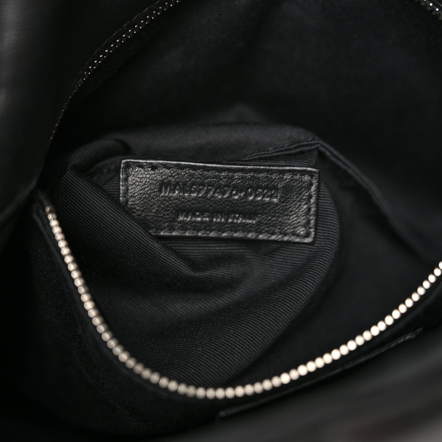 Saint Laurent Lambskin Quilted Small Loulou Puffer Monogram Chain Satchel Black 6 of 10