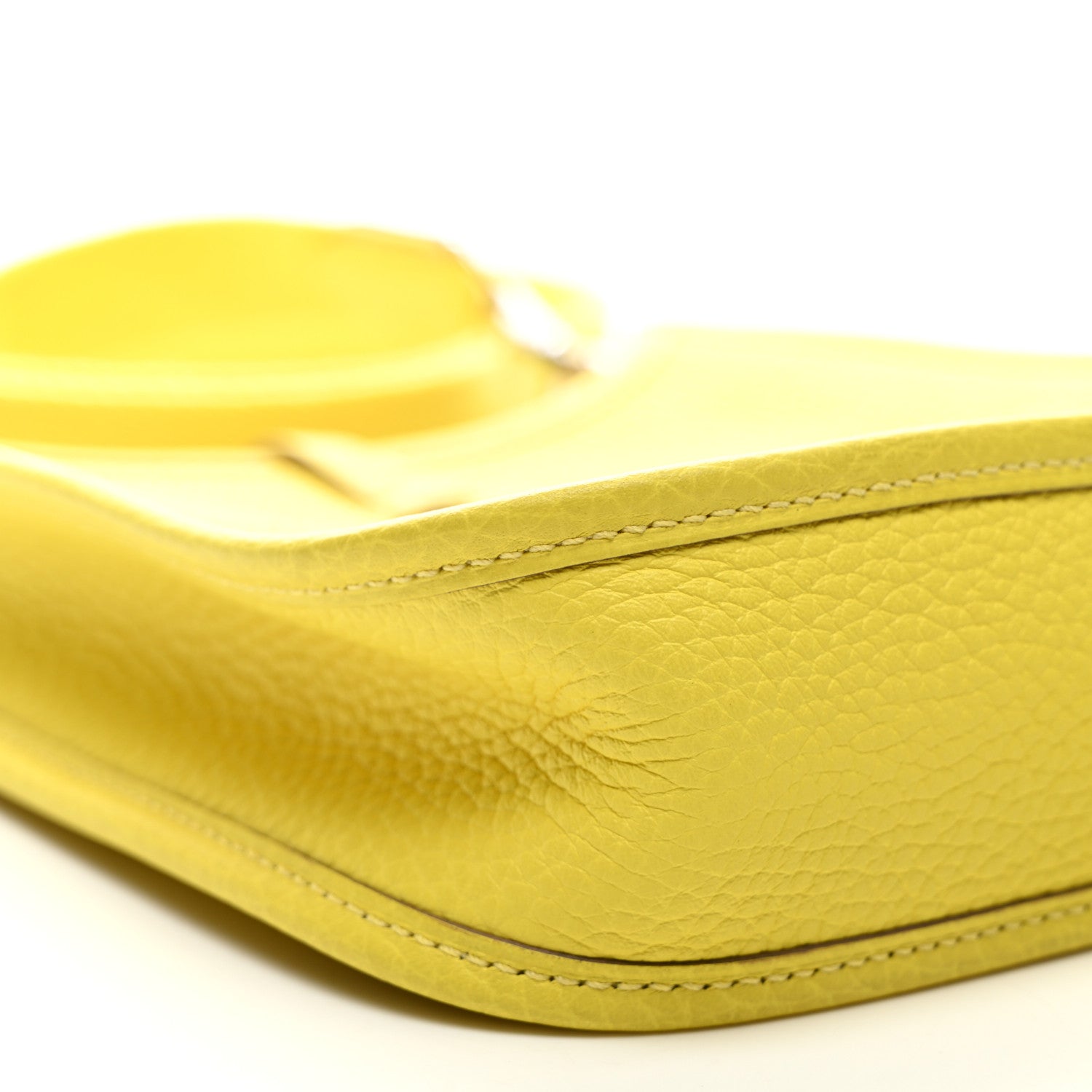 Hermes Taurillon Clemence Evelyne TPM Lime 9 of 10