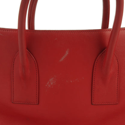 Saint Laurent Calfskin Large Sac de Jour Carryall Red 11 of 11
