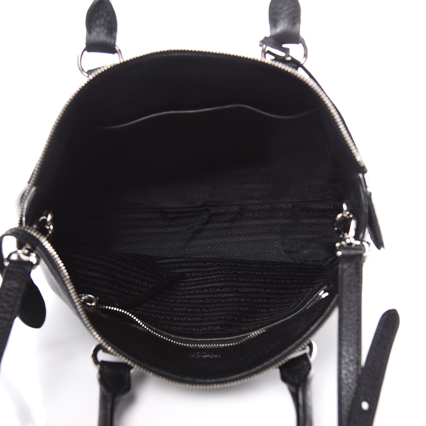 Vitello Phenix Tote Black