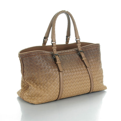 Bottega Veneta Nappa Intrecciato Large Ombre Tote Camel 3 of 7