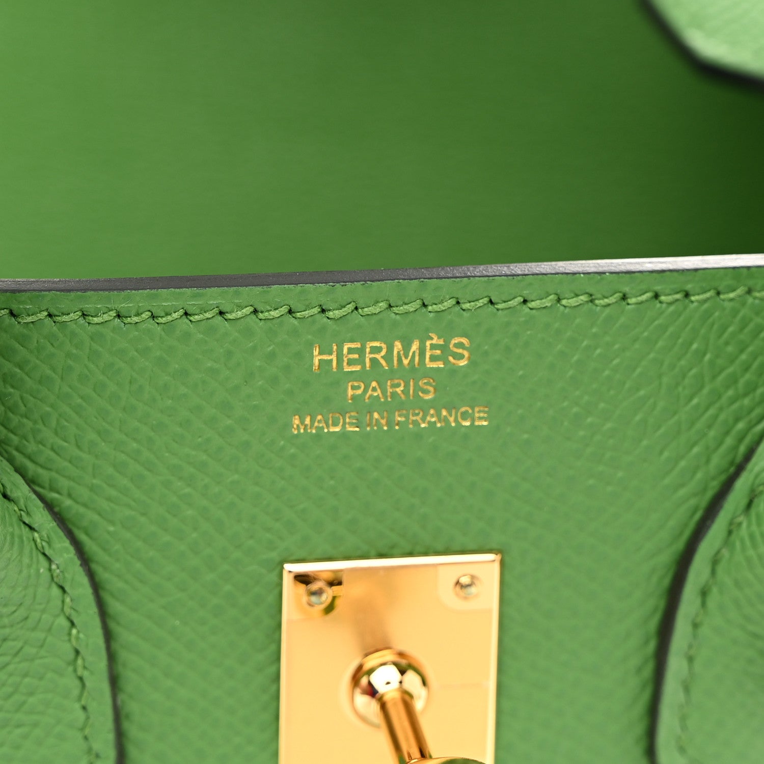 Hermes Epsom Birkin Sellier 25 Vert Yucca 6 of 12
