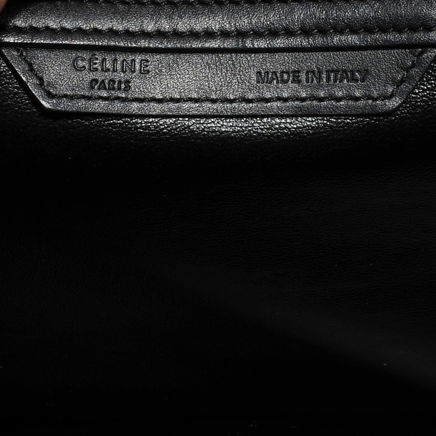 Smooth Calfskin Mini Luggage Black