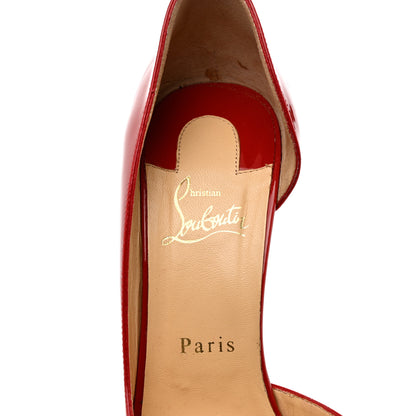 Christian Louboutin Patent Demi You 100 Pumps 40 Red 6 of 10