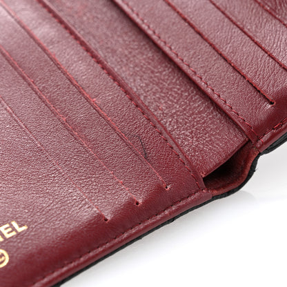 Chanel Caviar Quilted Compact French Flap Wallet Black 9 of 11