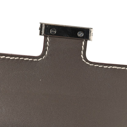 Hermes Lizard Niloticus Constance Short Wallet Ficelle 8 of 8