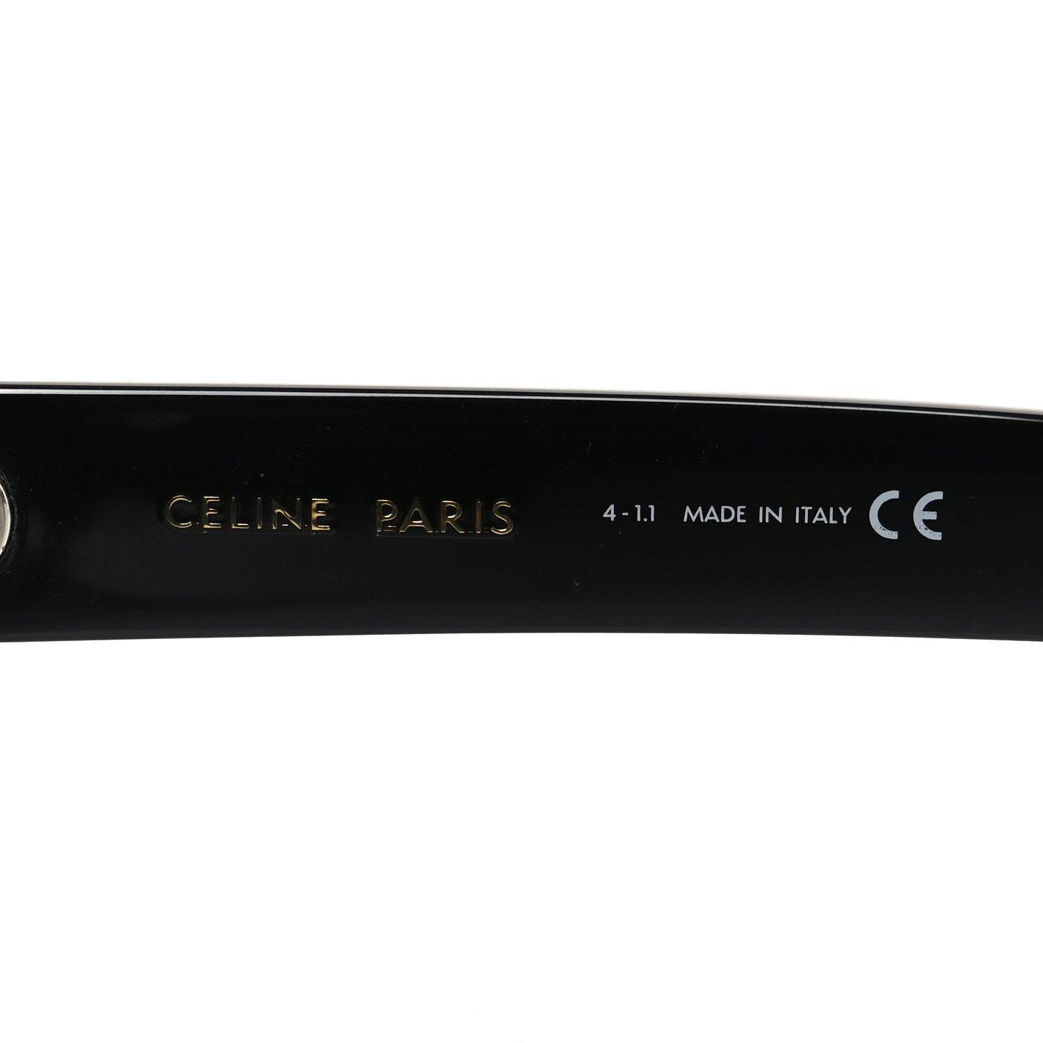 Celine Acetate Triomphe 01 Sunglasses CL 40194U Black 5 of 6