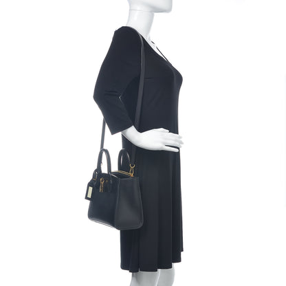 Louis Vuitton Calfskin City Steamer Mini Black 2 of 9