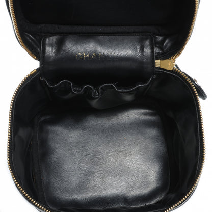 Chanel Caviar Cosmetic Vanity Bag Black 5 of 8