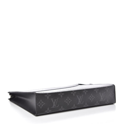 Louis Vuitton Monogram Eclipse Pochette Voyage MM 4 of 10