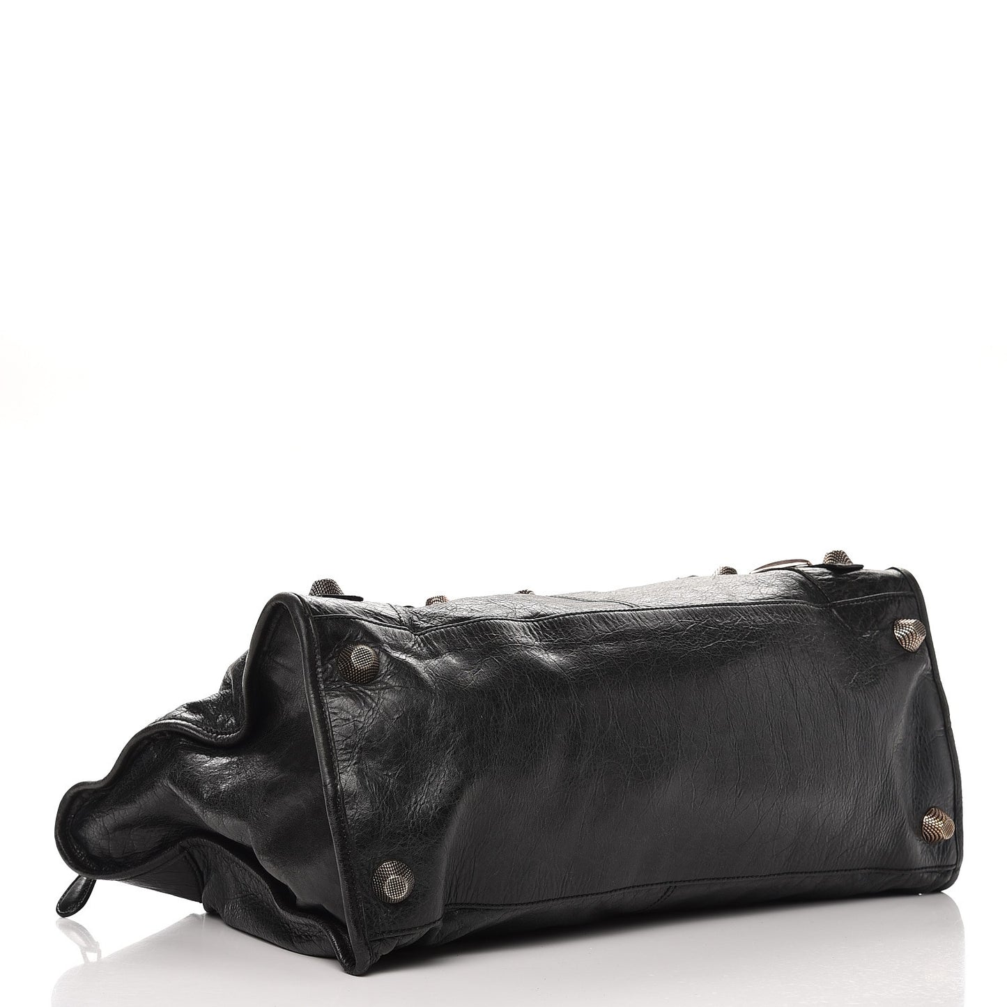 Agneau Giant 21 Rose Gold Hardware Work Black