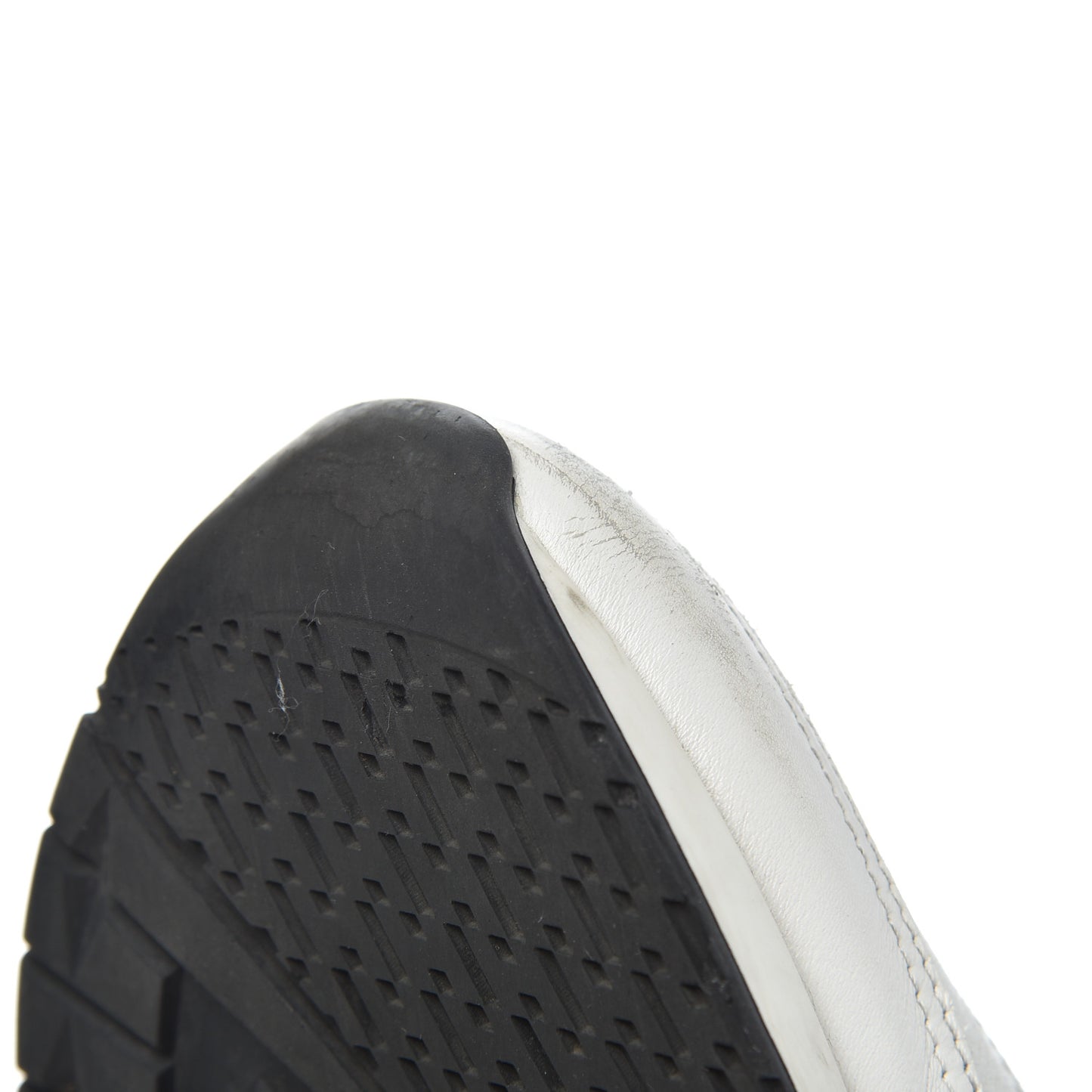 Calfskin Womens Trail Sneakers 39.5 White