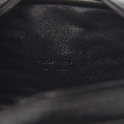 Saint Laurent Grain De Poudre Matelasse Monogram Mini Lou Camera Bag Black 7 of 12