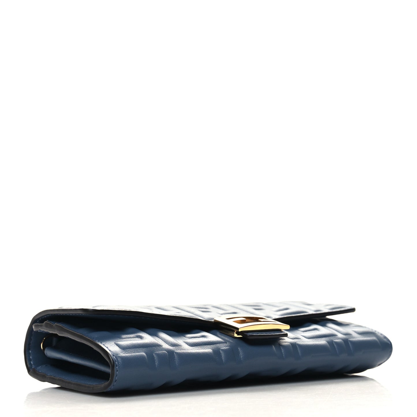 Nappa Matisse FF Embossed Continental Wallet On Chain Mirto