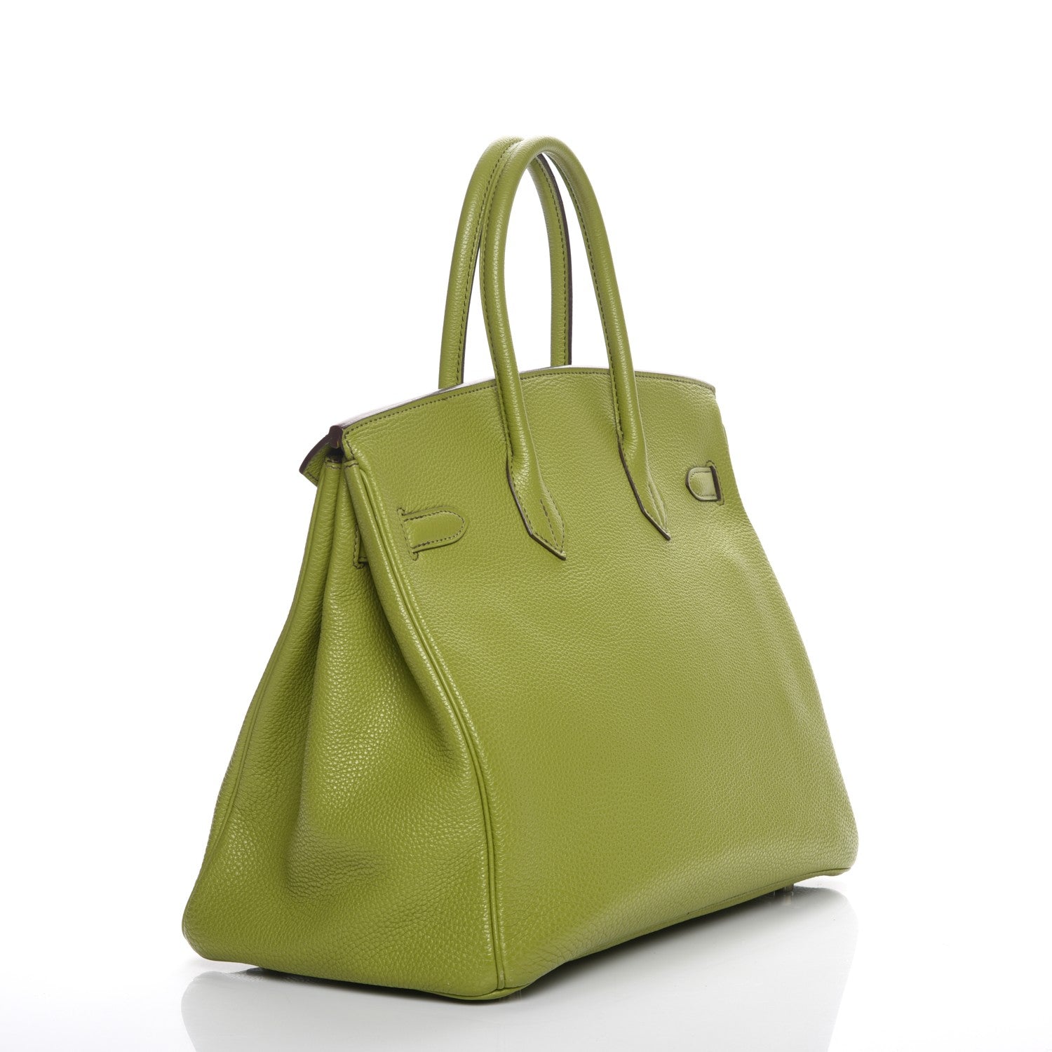 Hermes Togo Birkin 35 Vert Anis 4 of 28