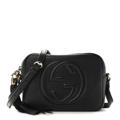 Gucci Pebbled Calfskin Small Soho Disco Bag Black 1 of 9