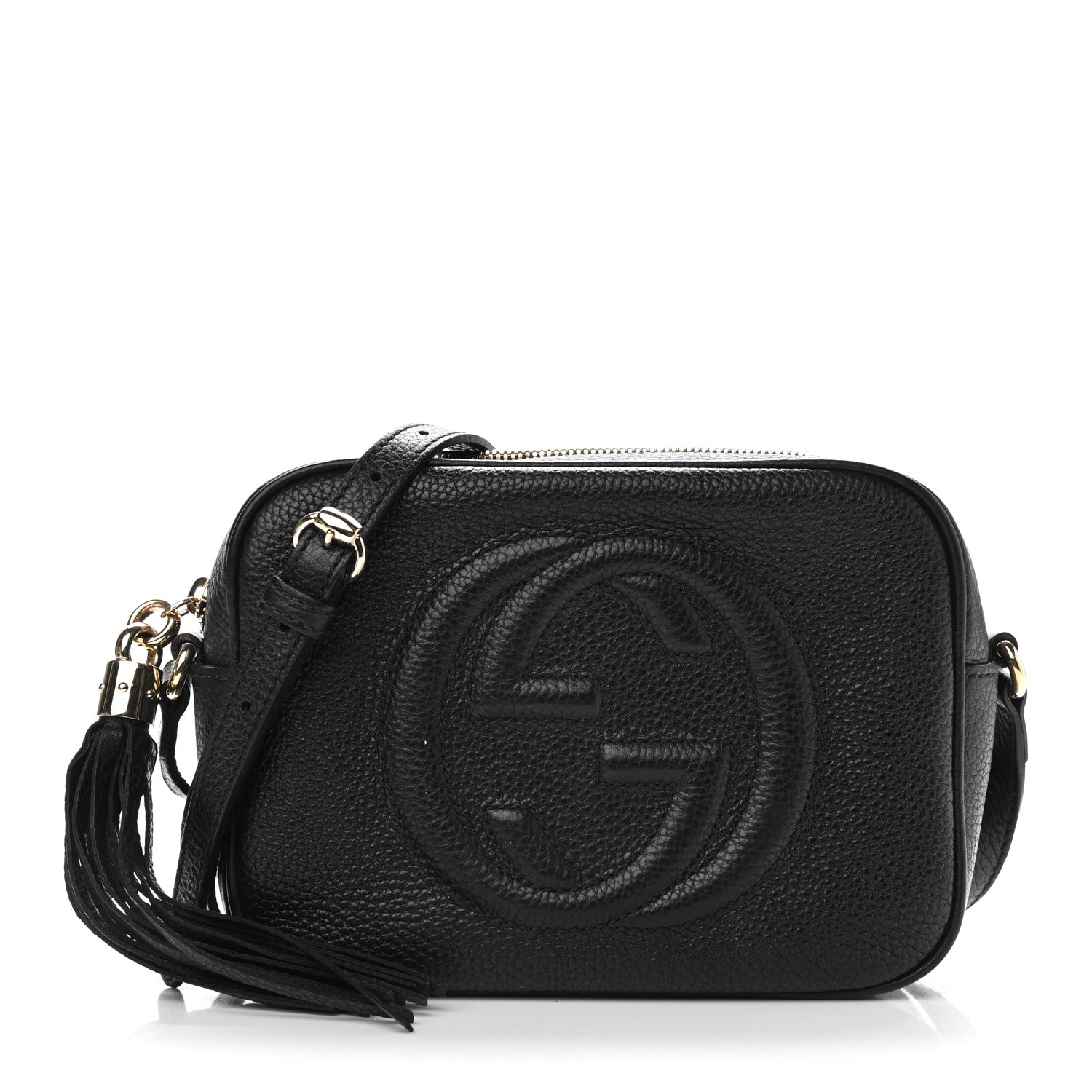 Gucci Pebbled Calfskin Small Soho Disco Bag Black 1 of 9