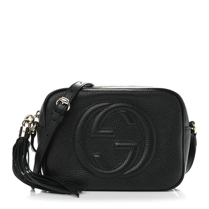 Gucci Pebbled Calfskin Small Soho Disco Bag Black 1 of 9