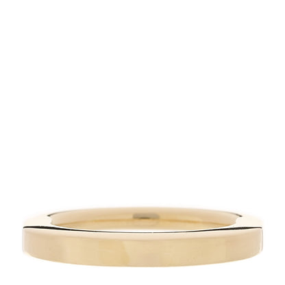 Tiffany 18K Yellow Gold Diamond Lock Ring 57 8 3 of 4