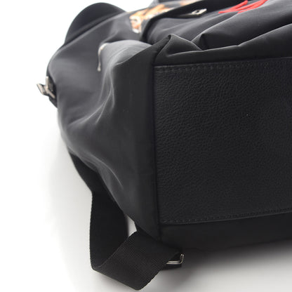 Givenchy Nylon Leo Print Urban Backpack Black 8 of 9