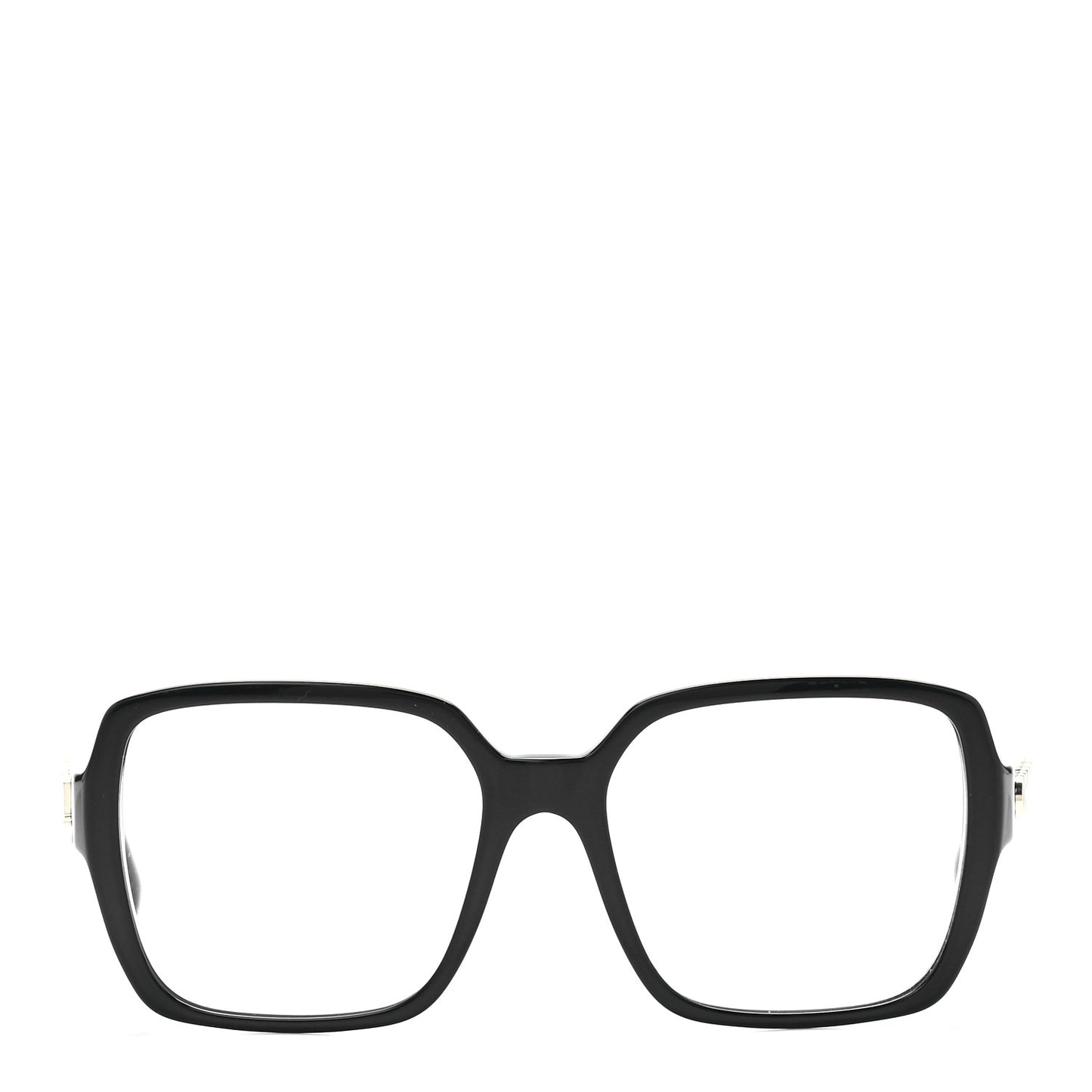 Acetate Square Eyeglasses 5408 Black