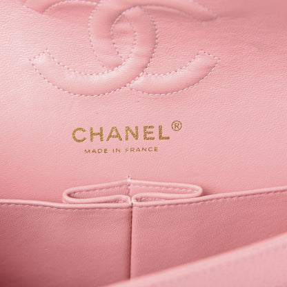 Chanel Caviar Quilted Small Double Flap Pink 5 of 9