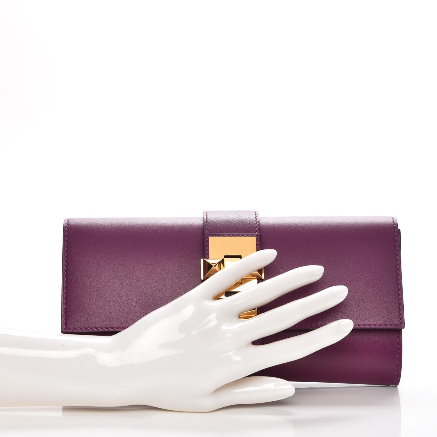 Tadelakt Medor 23 Clutch Anemone