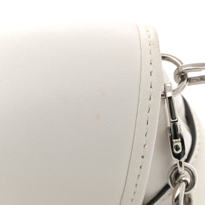 Gucci Nappa Vertical Matelasse Medium Maxi Horsebit Chain Shoulder Bag Mystic White 13 of 13