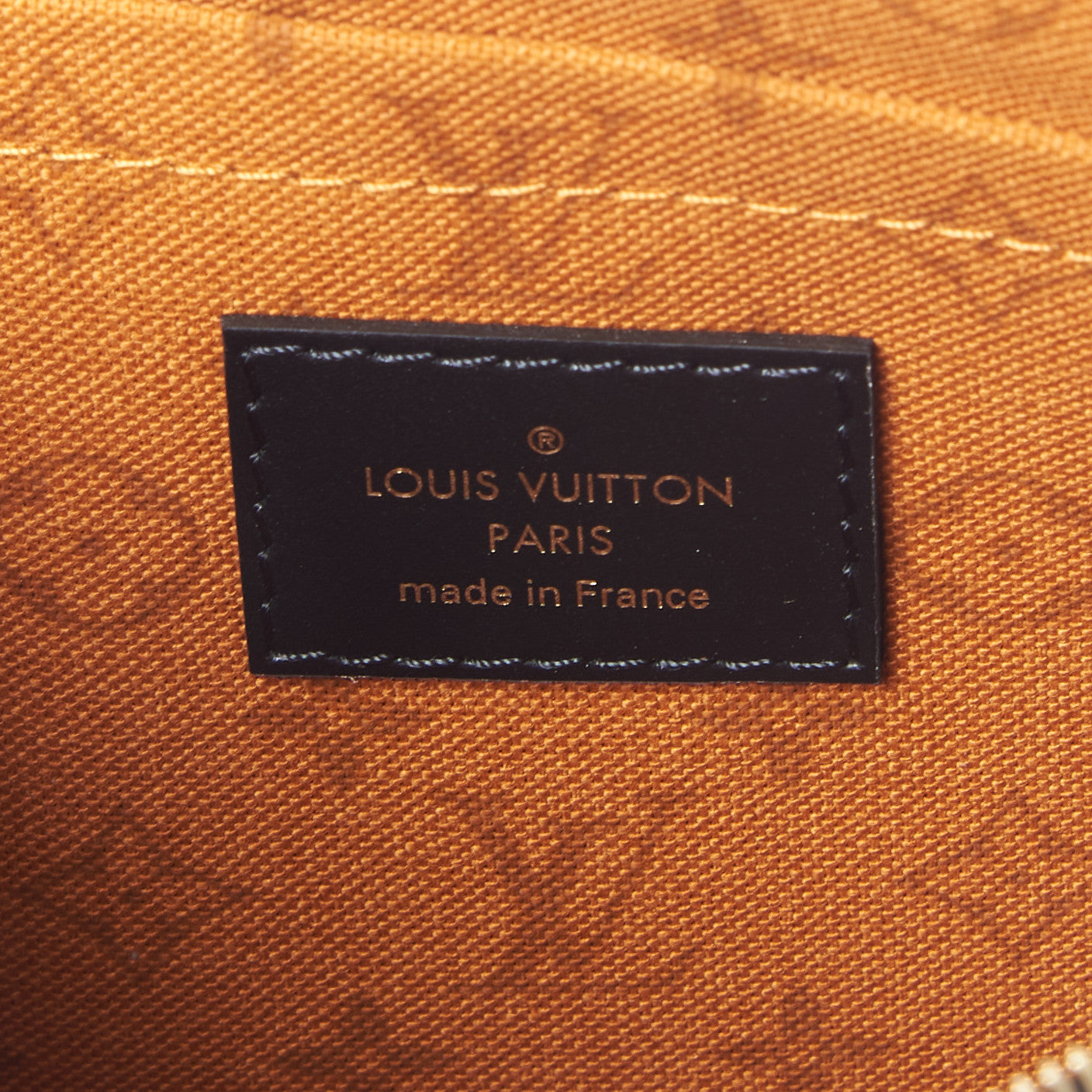 Louis Vuitton Monogram Giant Crafty Neverfull MM GM Pochette Creme Caramel 6 of 8