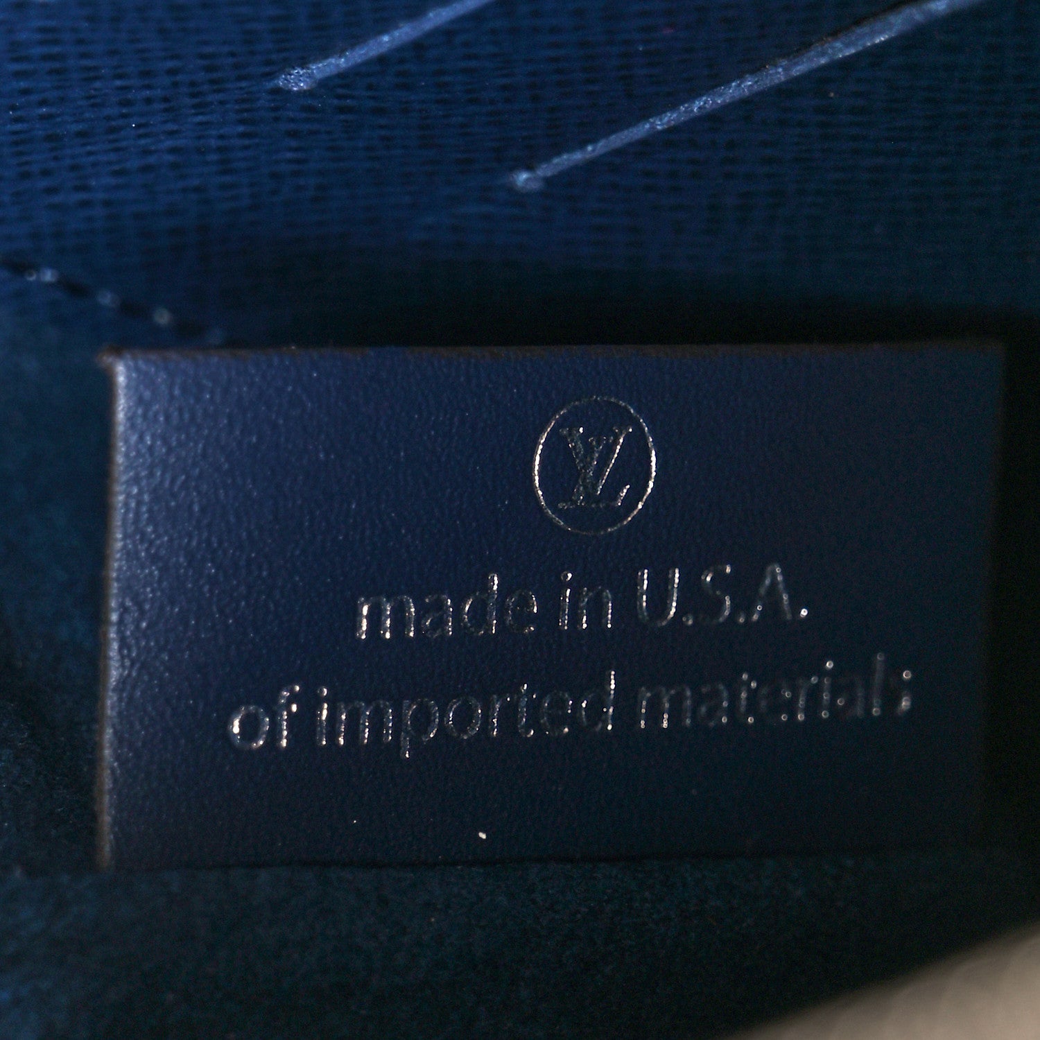 Louis Vuitton Monogram Giant Escale Double Zip Pochette Blue 6 of 10