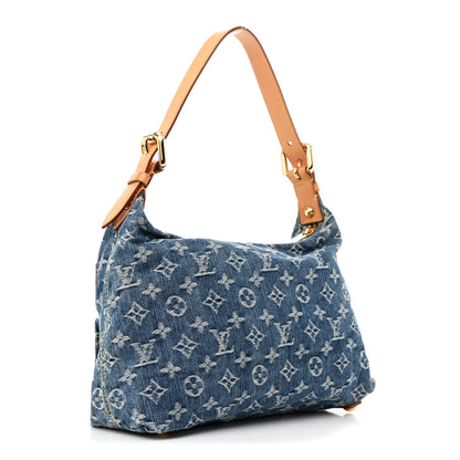 Louis Vuitton Monogram Denim Baggy PM Blue 3 of 10