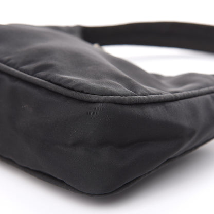 Prada Tessuto Nylon Hobo Black 9 of 16