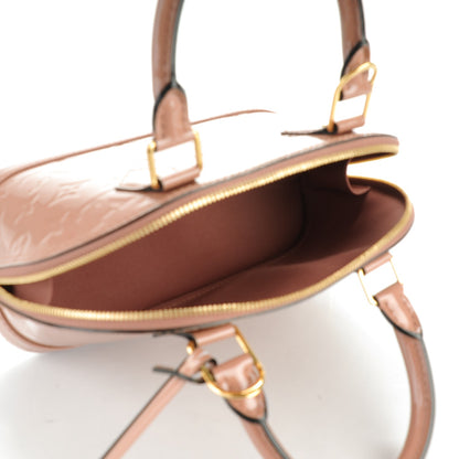 Louis Vuitton Vernis Alma BB Rose Velours 5 of 9