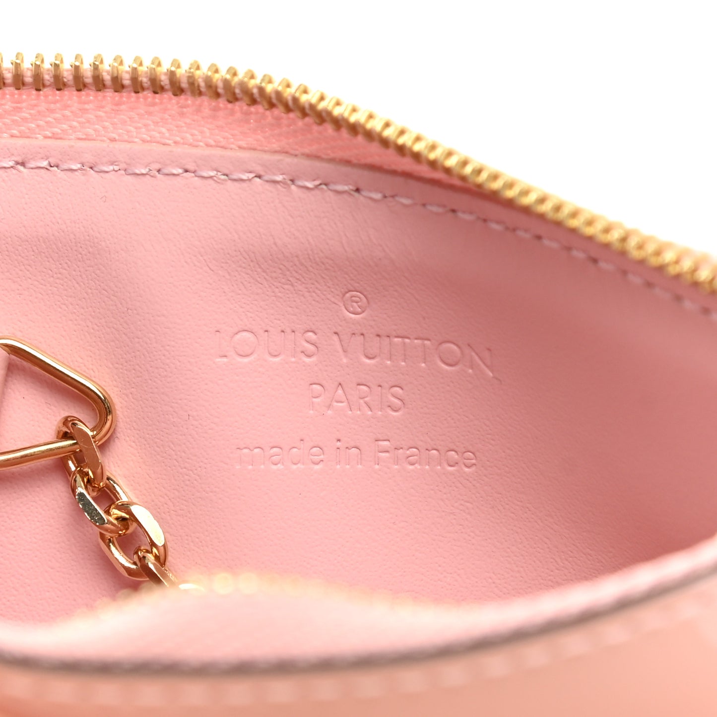 Patent Miroir Venice Card Holder Rose Ballerine