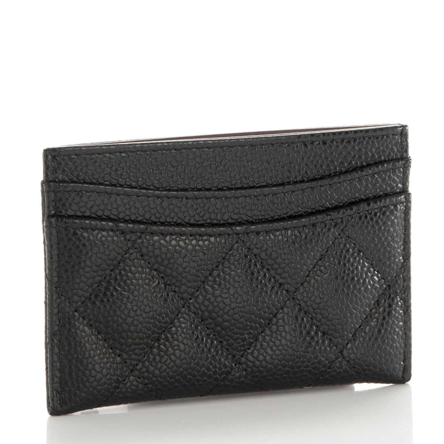 Chanel Caviar Quilted Card Holder Black 3 of 8