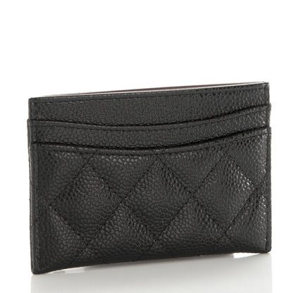 Chanel Caviar Quilted Card Holder Black 3 of 8