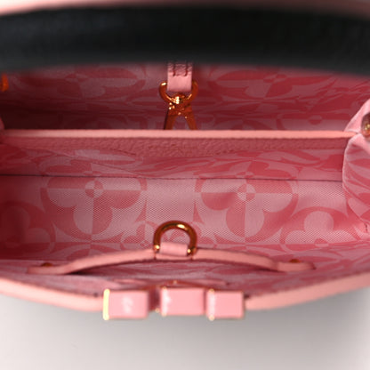 Louis Vuitton Taurillon Capucines BB Black Pink 4 of 8